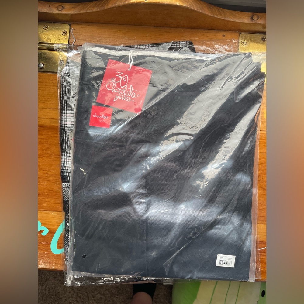 Chocolate skate co black chinos